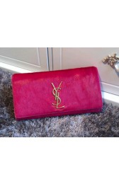Replica AAA YSL Classic Monogramme Clutch Horse Hair 311213 Rose VS07374