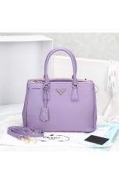 Replica AAAAA Prada Killer's Bag 2274 Original Clemence Leather Handbag in Purple LSS VS07404