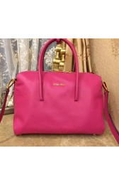 Replica Best miu miu Madras Goat Leather Tote Bag RL0099 Rose VS01736