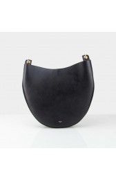 Replica Celine Hobo Handbag Original Leather 174893 Black VS00351