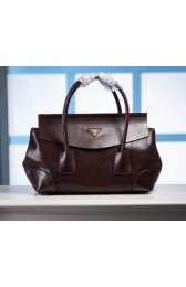 Replica Cheap Prada Snake Leather Tote Bag P1168 Burgundy VS08494