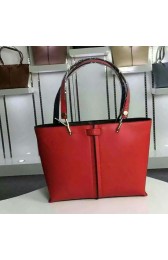 Replica Chloe Small Keri Tote Bag in Red Smooth Calfskin 3S1237 VS09635