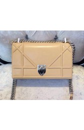 Replica Dior Spring 2015 Flap Bag D0633 Apricot VS04219