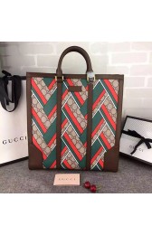 Replica Gucci GG Supreme Canvas Chevron Tote Bag 406387 VS01056