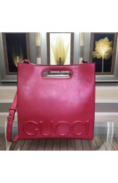 Replica Gucci XL Leather Tote Bag Red 409378 VS08223