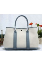 Replica Hermes Garden Party 36cm Tote Bag Canvas SkyBlue VS06528