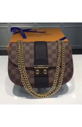 Replica Louis Vuitton Damier Ebene Canvas Wight Noir N64418 VS09546