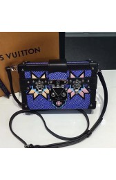 Replica Louis Vuitton Epi Azteque Petite Malle Bag M50737 Denim VS06414