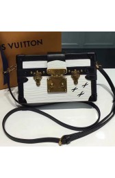 Replica Louis Vuitton Epi Leather Petite Malle White M42562 VS07660