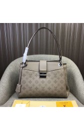 Replica Louis Vuitton Mahina Calfskin Sevres Bag Galet M41789 VS01121