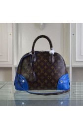 Replica Louis Vuitton Monogram Canvas ALMA MM Bag M50118 Blue VS06418