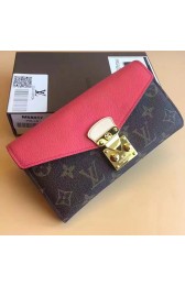 Replica Louis Vuitton Monogram Canvas Pallas Wallet Poppy M41948 VS09535