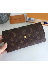 Replica Louis Vuitton Monogram Canvas Portefeiulle Sarah Long Wallet M61735 VS02277