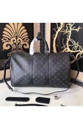 Replica Louis Vuitton Monogram Eclipse canvas Keepall 45 Bandouliere M40569 VS08328