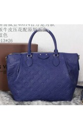 Replica Louis Vuitton Monogram Empreinte Turenne MM Bag M48814 Royal VS00942