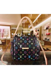 Replica Louis Vuitton Monogram Multicolore Tote Bag M52230 Black VS08843