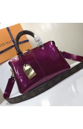 Replica Louis Vuitton Patent Leather Tote Miroir Magenta M54639 VS02013
