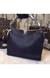 Replica Louis Vuitton Python Tournon Hobo Bag M50541 Black VS01397