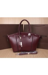 Replica Louis Vuitton Veau Cachemire LOCKIT GM M94698 Brown VS04396