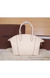 Replica Louis Vuitton Veau Cachemire LOCKIT M94592 White VS08543