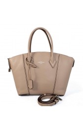 Replica Louis Vuitton Veau Cachemire LOCKIT PM M94594 Khaki VS03654