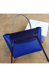 Replica Luxury Celine Belt Bag Original Leather CLA98312 Blue&Royal VS03630