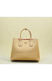 Replica Prada Saffiano Leather Tote Bag BN2756 Apricot VS02076
