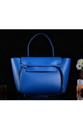 Replica Replica Celine Belt Bag Smooth Calfskin Leather C3345 Blue VS00039