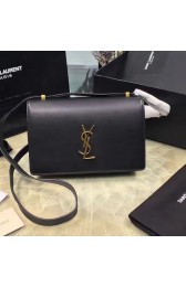 Saint Laurent Dylan Black Calfskin Cross-body Bag 377827 VS05107