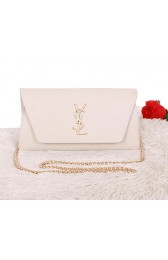 Saint Laurent Small Betty Bag Calf Leather Y7139 OffWhite VS04015