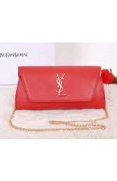 Saint Laurent Small Betty Bag Calf Leather Y7139 Red VS07152