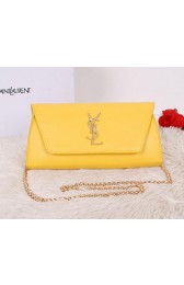 Saint Laurent Small Betty Bag Calf Leather Y7139 Yellow VS00706