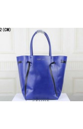 Sale 1:1 Knockoff Celine Medium Cabas Phantom Bag Calfskin C3385 Royal VS02579