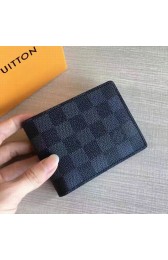 Sale 1:1 Louis Vuitton Damier Graphite Canvas Multiple Wallet N62663 VS00386