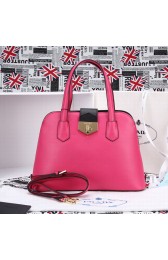 Sale 1:1 Replica 2014 Newest Prada Bicolor Saffiano Cuir Leather Tote BN2755 in White LSS VS07506