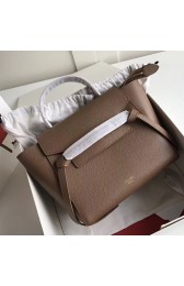 Top Celine Grained Calfskin Belt Bag Coffee C010704 VS08194
