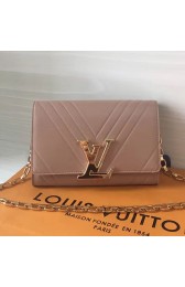 Top Louis Vuitton Embossed Calfskin Pochette Louise GM Nud M54233 VS08877