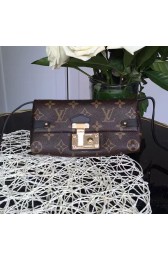 Top Louis Vuitton Monogram Canvas Triangle Chain Wallet M61502 VS05190
