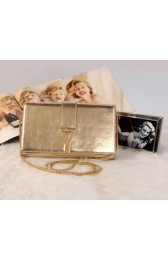 Yves Saint Laurent Chyc Travel Case 311216 Gold VS05624