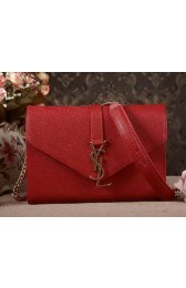 Yves Saint Laurent Classic Monogramme Flap Bag Y5479 Red VS07559