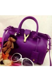 Yves Saint Laurent Small Cabas Chyc Bag Y3011 Purple VS03083