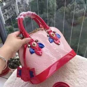 AAA Copy Louis Vuitton Monogram Vernis ALMA BB Bag M41659 VS07350
