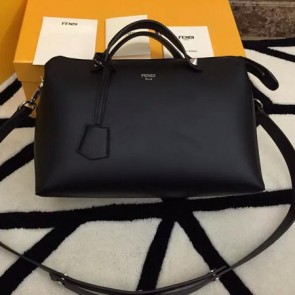 AAA Fendi BY THE WAY Bag Calfskin Leather F55208 Black VS02241