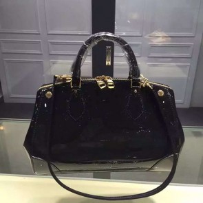 AAAAA Louis Vuitton Monogram Vernis Santa Monica Black M50421 VS06538