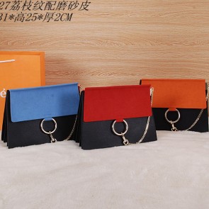 Best Chloe Faye Big Calf Leather Shoulder Bag 3S1127 VS09808