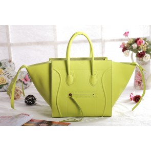 Best Quality Copy Celine Luggage Phantom Square Tote Bag 3341 in Apple Yellow VS06437