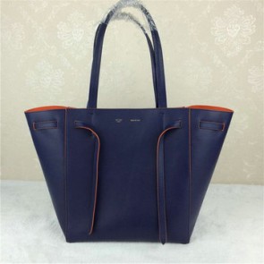 Celine Medium Cabas Phantom Bag Grainy Leather C2208 Royal VS00313