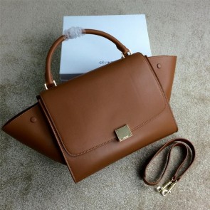 Celine Trapeze Bag Original Leather CL008 Wheat VS09262