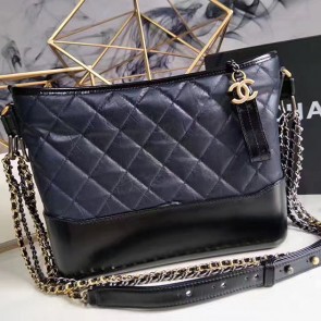 Chanel Chanel's Gabrielle Hobo Bag Blue A93824 VS01797