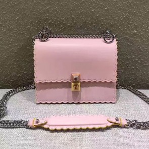 Cheap Fake Fendi Kan I Small Leather Mini Bag Pink 8M0381 VS02549